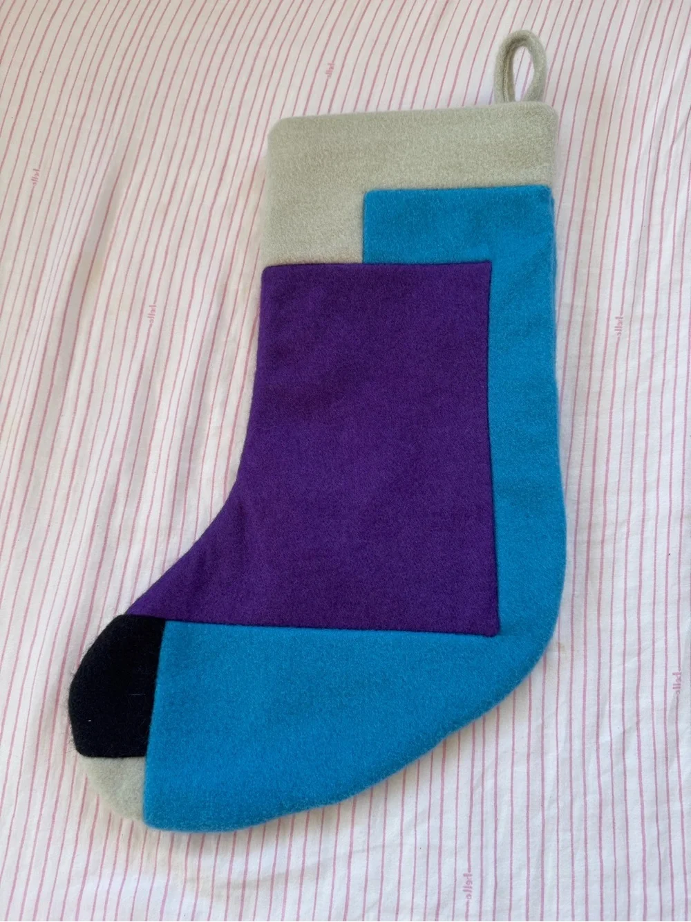 Lego Colorblock Holiday Christmas Stockings,Stocking Stuffer, Set of 4, GUC.